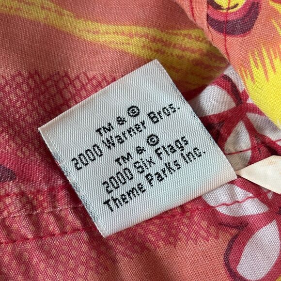 Six Flags Scooby Doo Vintage Bucket Hat Embroidered Reversible Y2K Boy Girl OS - Picture 6 of 6